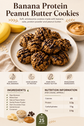 Banana Peanut Butter Cookies