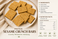 Protein Sesame Crunch Bars